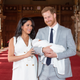 Illustration for article titled Palace Unveils Tired, Postpartum Woman (and Baby)